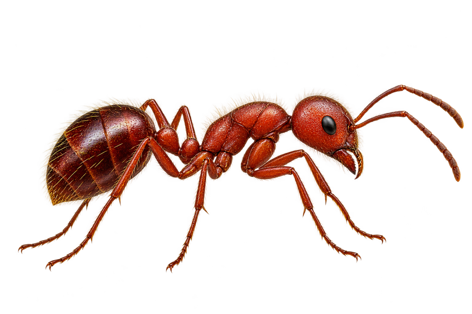 red harvester ant